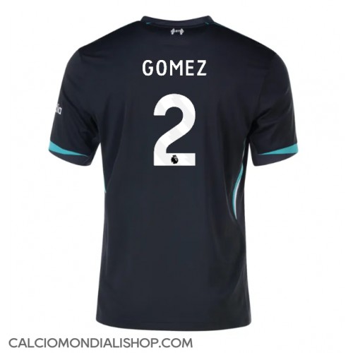 Maglie da calcio Liverpool Joe Gomez #2 Seconda Maglia 2024-25 Manica Corta